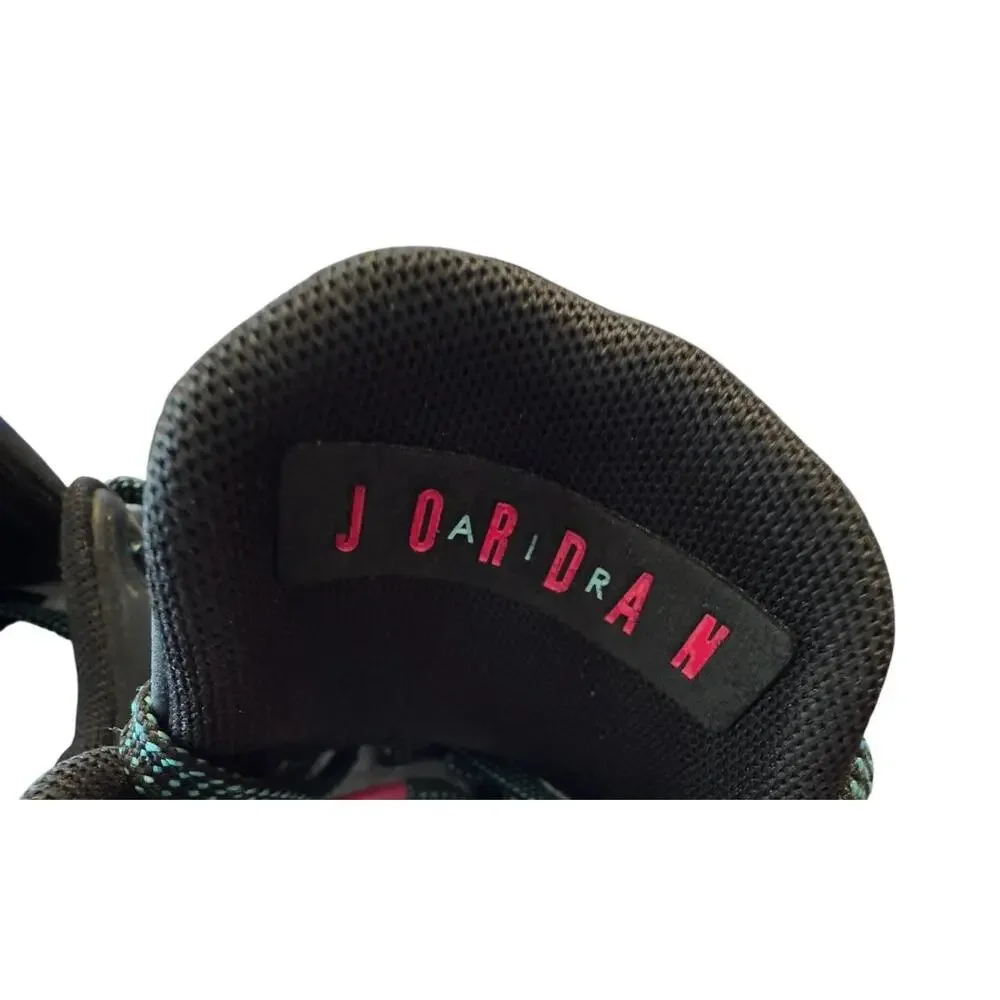 Jordan Mens Sz 7 XXXVI Black/Pink Washed Teal Low Basketball Athletic Sneakers